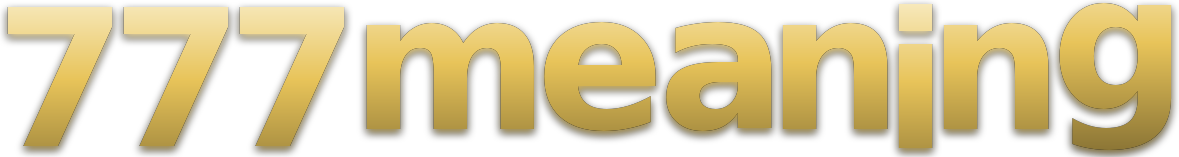 777 meaning logo